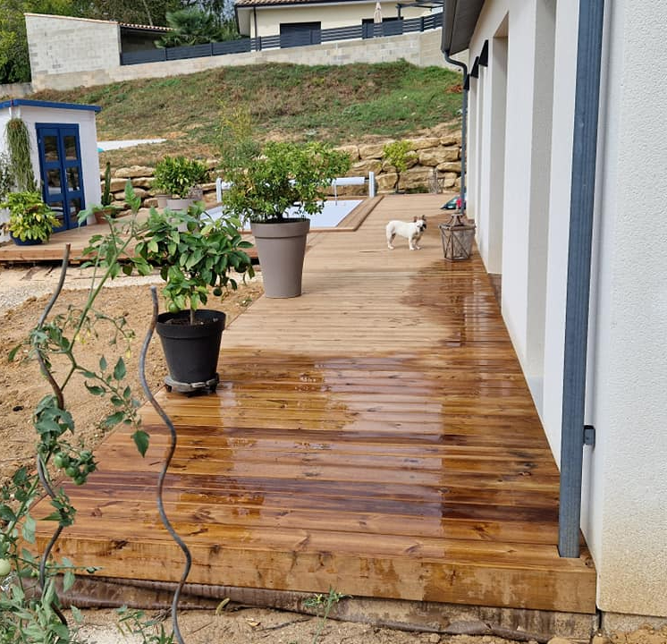 Terrasse bois Sadirac